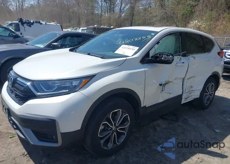 2022 Honda Cr-V Awd Ex z USA, uszkodzony, nr VIN 2HKRW2H55NH659316